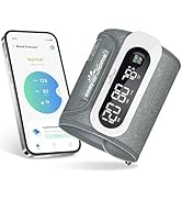 Easy@Home Bluetooth Wireless Blood Pressure Monitor – Rechargeable BP Machine for Home Use, Autom...