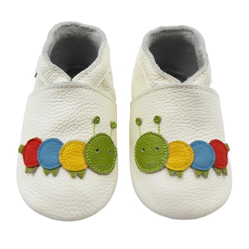 Baby Shoes Leather Moccasins Baby Girls Boys Slippers-Soft Sole Non-Skid Lightweight Infant Toddler First Walking Shoes2