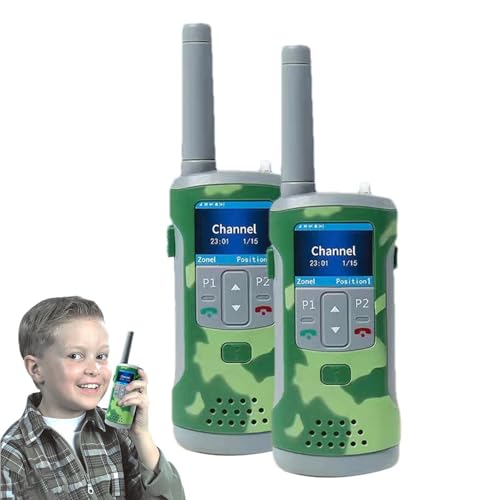 Jeu de Jouets d'Interphone Talkies Walkie Longue Portée Cadeau