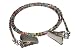 32 Colors Holder for Glasses with Silver Clips - Eyeglass Necklace with Silver Clips