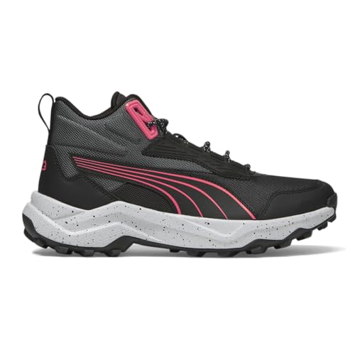 PUMA Womens Obstruct Pro Mid Running Sneakers Shoes - Black