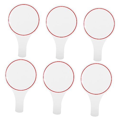 Marcador espumoso borrable 6 piezas para jueces