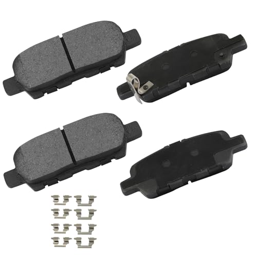 Image of CCIYU Rear D1415 Disc Brake Pad Set Fit For INFINITI For JX35 2013,For QX60 2014-2020,For Nissan For Murano 2010-2021,For Pathfinder 2013-2020,For Quest 2011-2017, Brake Pads 4PCS