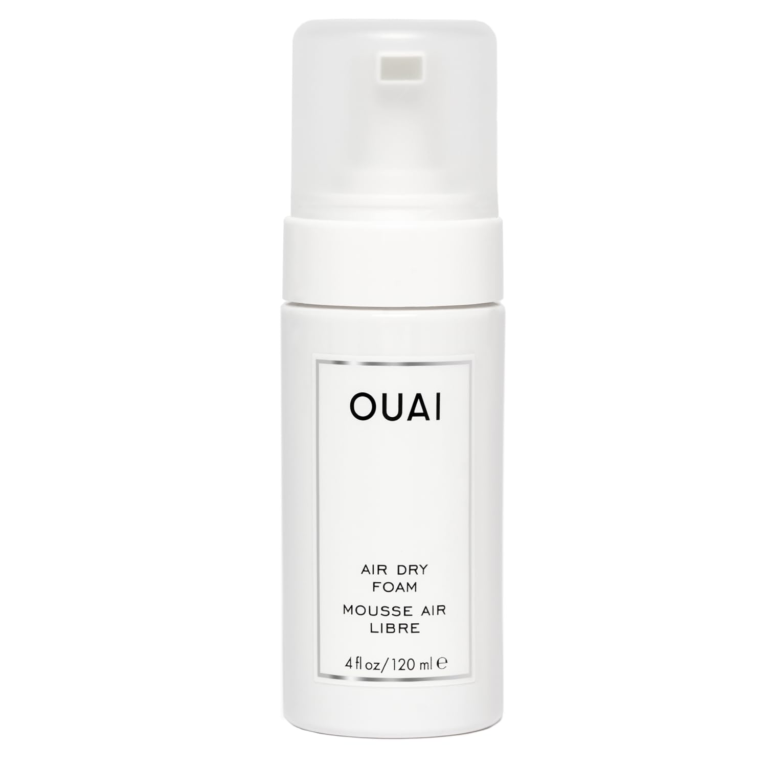 OUAI Air Dry Foam Hair Mousse for Perfect Beach Waves With Kale and Carrot