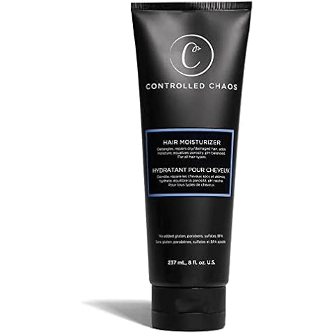 Controlled Chaos Hair Moisturizer for Curly Hair - Paraben & Sulfate Free, Moisturizes & Defines Extra Dry, Curly & Coarse Hair, Leave-in Hair Conditioner - 8 oz Cover