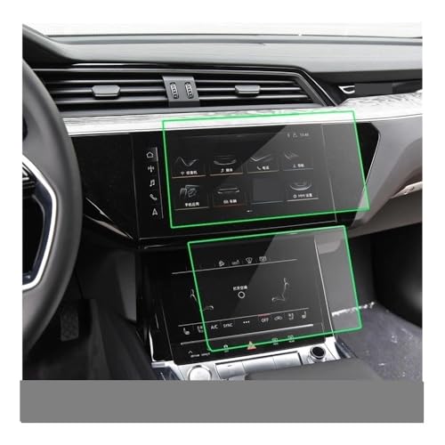 Film protection écran pour éviter les rayures du GPS et tableau de bord E-tron 2018-2021