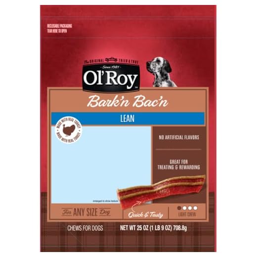 Ol' Roy Lean Barkn Bacn Dog Treats 25oz Lean (Pack of 2)