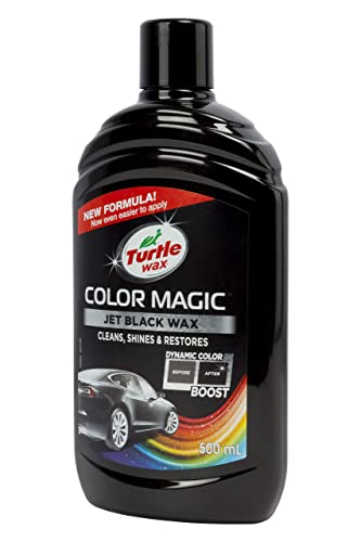 Turtle Wax 52708 Color Magic Car Paintwork Polish Restores Colour & Shine Black 500Ml thumb #3