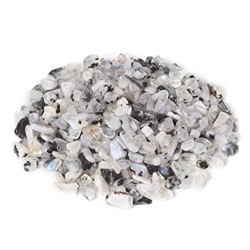 Image of 100 grams Small Tumbled Chips Polished Crushed Stone Crystal Healing Embellishments