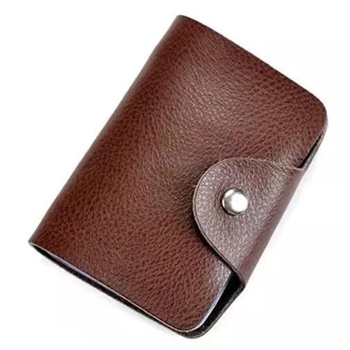 Image of PVC Card Holder Wallet - Slim, Durable Card Organizer - Lightweight & Practical Design