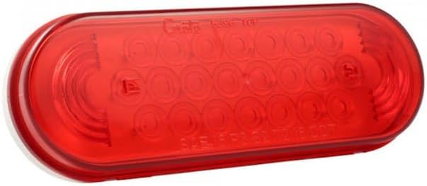 Generic Grote SuperNova 6" Oval Red LED Stop Tail Turn Light 16 Pack