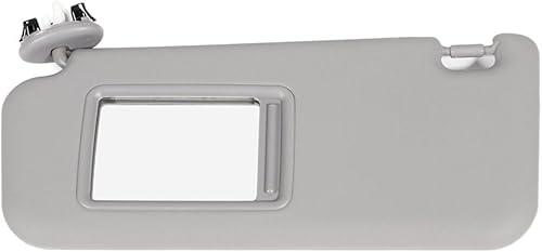 Miniatura 23 de SCITOO - Un par de viseras solares izquierda y derecha beige 74320-06800-E0 74310-06750-E0 para parabrisas de sedán Toyota Camry con luz de tocador