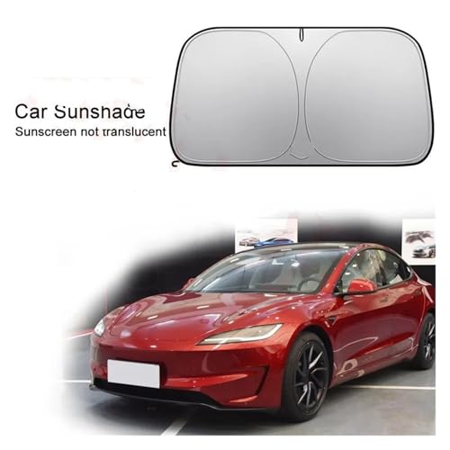 Parasol de parabrisas para Skoda y protector solar interior plegable 3