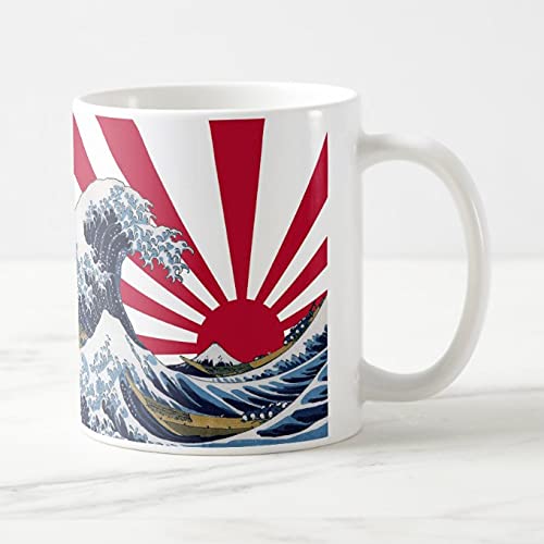 Amazon.co.jp: 葛飾北斎『 神奈川沖浪裏 』と旭日旗のコラボレーション