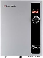 Vista 10 de Calentador de agua sin tanque eléctrico ThermoMate de 18kW a 240 voltios, calentador de agua caliente bajo demanda instantáneo de hasta 4.4GMP