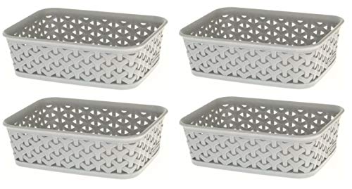 Image of 4 x A6 Grey Basket