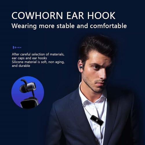 Auricular Bluetooth Lavaliere In Ear con Micrófono miniatura 3
