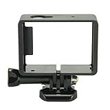 Goliton® Cámara Deportes Marco Protectora Cubierta de la Caja con la Hebilla de Montaje + Tornillo para Xiaomi Xiaoyi cámara - Negro