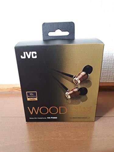 Amazon.co.jp: JVC HA-FX650 WOODシリーズ カナル型イヤホン ハイレゾ