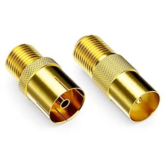 Conecto Adaptateur D'antenne, Adaptateur Coudé à 90°, Prise IEC Vers