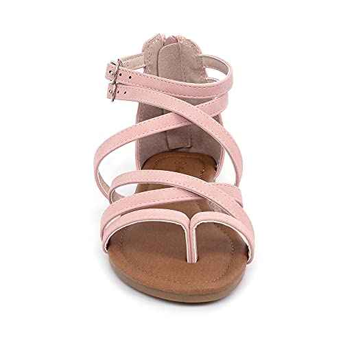 Funkymonkey Kid'S Strappy Gladiator Sandal Summer Shoes For Little Girls/Big Girls thumb #2