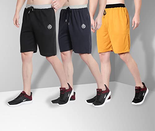 Image of OORA Men's Plus Sizes Cotton Shorts M to 5XL, 28 to 48 Inches Waistline