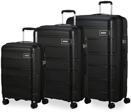 American Tourister Skymax, Black (Bass Black), suitcase