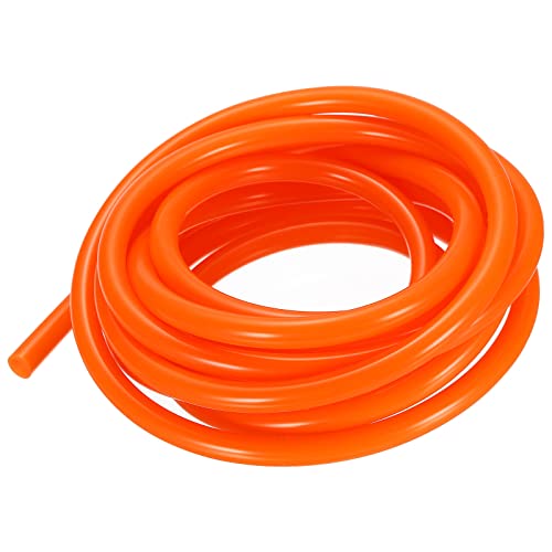 DMiotech 5mm ID 7mm OD 10 Feet Silicone Tube Orange Industrial Silicone Tubing for Water Air Pump