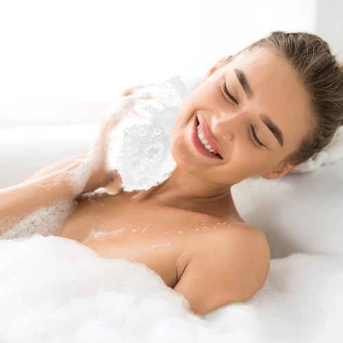 Image of Fu Store Loofah Sponge Shower Loofahs 4 Colors Bath Sponges Body Scrubbers