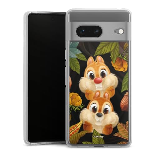 Coque silicone Google Pixel 7 évite rayures - Protection Disney Tic et Tac
