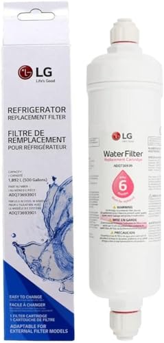 Filtro de Agua Compatible con LG ADQ73693901 FSS-002 – Repuesto para Frigorífico Americano