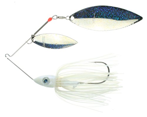 Lot De 2 Spinnerbaits Blancs The Longshank 1/4 Oz - Parfait