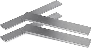 1個 3mm 4mm 5mm 6mm 8mm 厚さ 316L ステンレススチール フラットバープレート ロッド 幅10mm 長さ100mm 200mm(5x100mm)