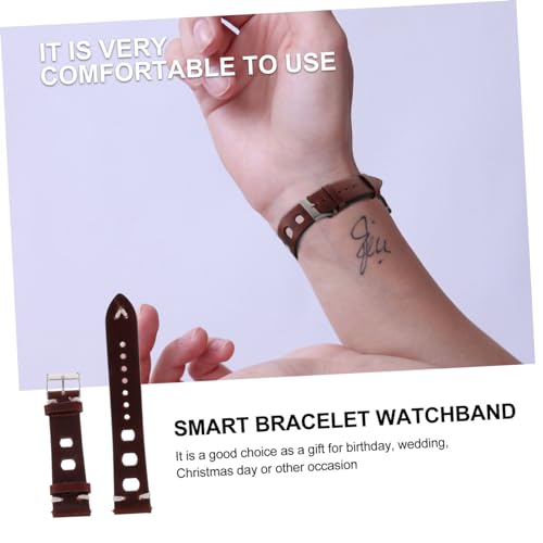 1set Watch Replacement Strap Breathable Design Compatible Watches and Easy to Install for Daily Use Deep3