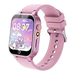 Smart-Watch-for-Kids-Gift-for-Girs-Toys-Age-6-8-Kids-Watch-for-Girls-Boys-8-10-with-Video-Camera-Music-Player-Educational-Birthday-Gifts-for-6-7-8-9-10-11-12-Year-Old-Boys-Pink