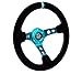 NRG Innovations NRG-RST-006S-TL Reinforced Steering Wheel - 350MM Sport Steering Wheel (3