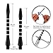 LinkVisions Dart Shafts Steel Soft Tips Aluminum Alloy Nylon Shaft PC Shaft Dart Stems 24 Pack