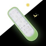 Protective Silicone Remote Case for Playstation 5 Media Remote Control, Protective Cover for PS5 Controller, Shockproof Washable Cover with Loop-Glow in Dark Green - Image 2