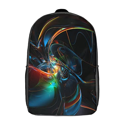 Sac d'école unisexe grand sac à dos 17 pouces enfant voyage sport