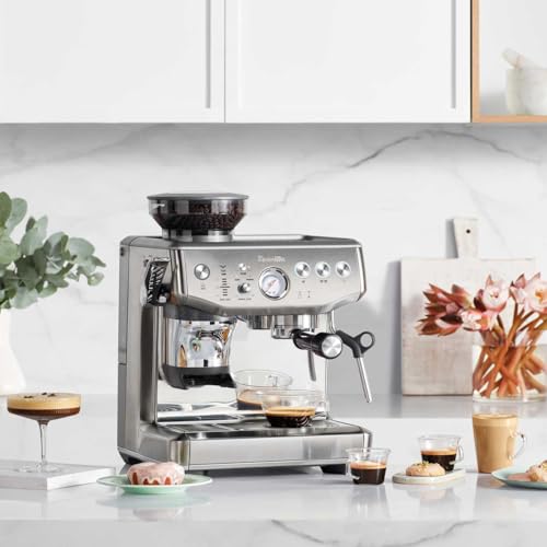 54mm Bottomless Portafilter, Naked Portafilter with Filter Basket Compatible with Breville Barista Express, Pro, Touch, Bambino Plus,Infuser and 54mm Machines - Thumbnail 7