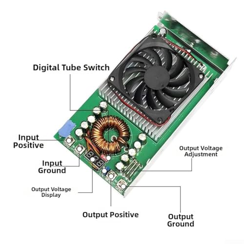Module convertisseur abaisseur DC-DC 1500W pour régulation tension - 5