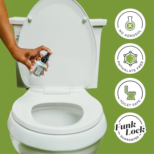 Image of Poo-Pourri Before-You-Go Toilet Spray, Bamboo Rain, 2 Fl Oz, Up to 100 Uses, Bathroom Odor Deodorizer with Essential Oils for Home or Work, Travel Essentials, TSA Approved Size, Bamboo & Fresh Grass