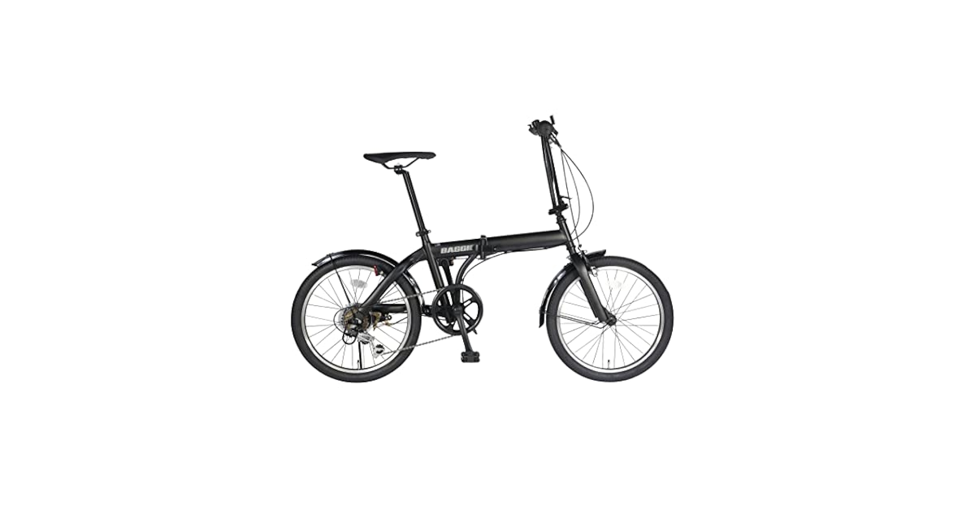 半額！BAGGIO 折りたたみ自転車 青　防災対応20型６スピード　ノンパンク Amazon | 防災サイクル 20型 6段変速付 ノンパンク折畳み自転車