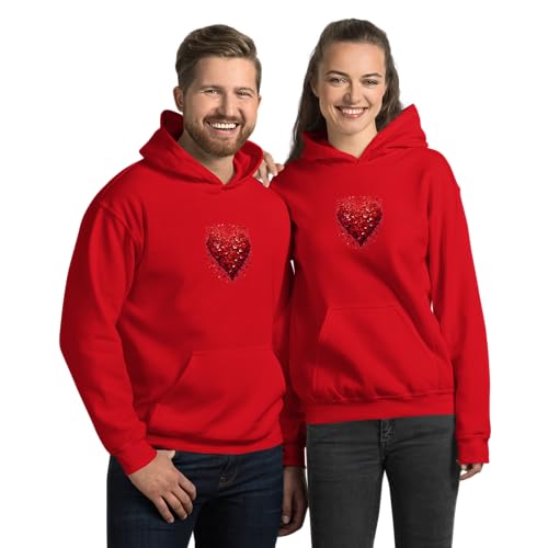 Sweat à capuche Saint-Valentin pour vos soirées cocooning et sorties