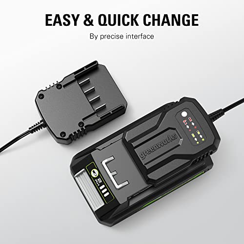 Image of Greenworks 24V Compact Battery Charger (Genuine Greenworks Charger)