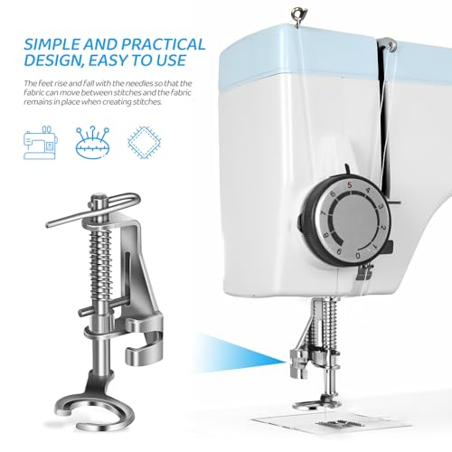 Pie prensatela universal para máquina de coser metal miniatura 7
