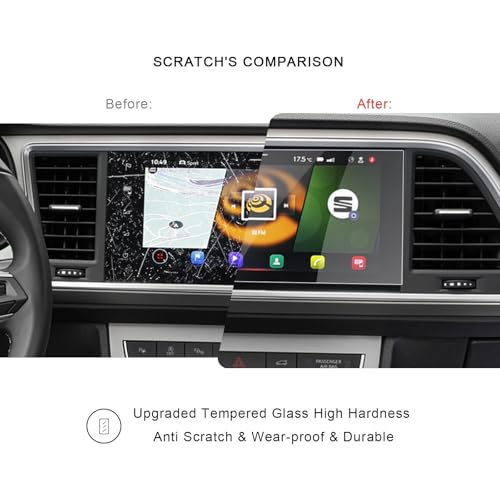 Protection d'écran Seat Ateca 2021-2025 navigation tacticle 9,2 pouces - 5