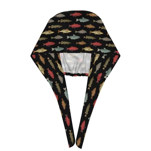 Image of Surgical Caps Men Women, Scrub Cap with Sweatband Adjustable