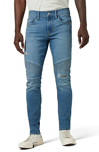 HUDSON mens Ethan Biker Skinny
