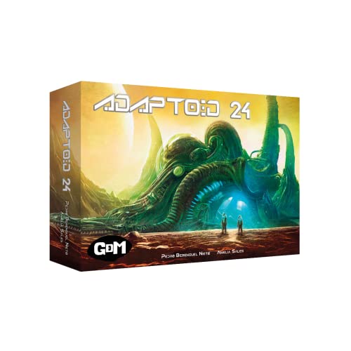 GDM - Adaptoid 24 - Juego de Mesa - Medium Strategy Game - Exclusivo 2 Jugadores - A Partir de 10 años. 20 min.